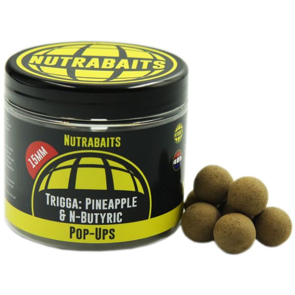 Бойлы Nutrabaits Hookbaits Pop-Up - Trigga Pineapple N-butyric