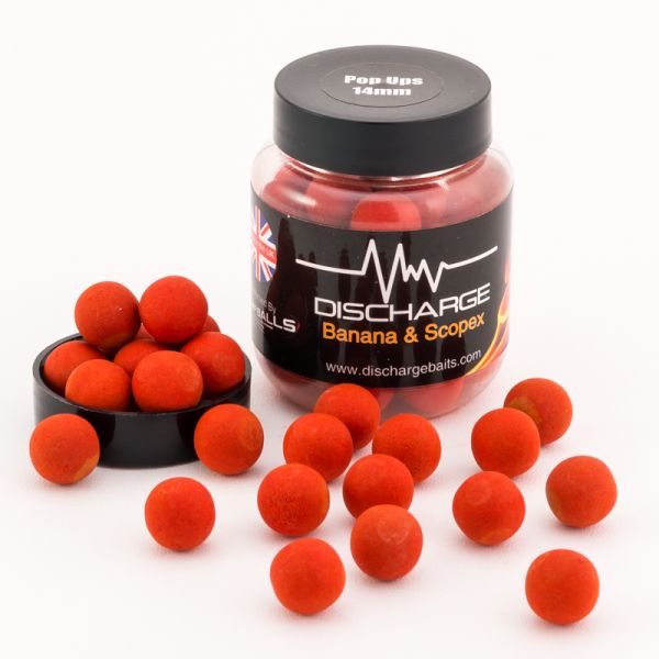 Бойли, що пилять, плавучі Discharge Baits - CarpBalls - Banana&Scopex