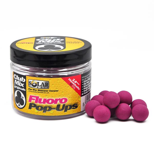 Бойлы Solar Pop-Ups Fluoro - 50 г - Ø14 мм - ClubMix