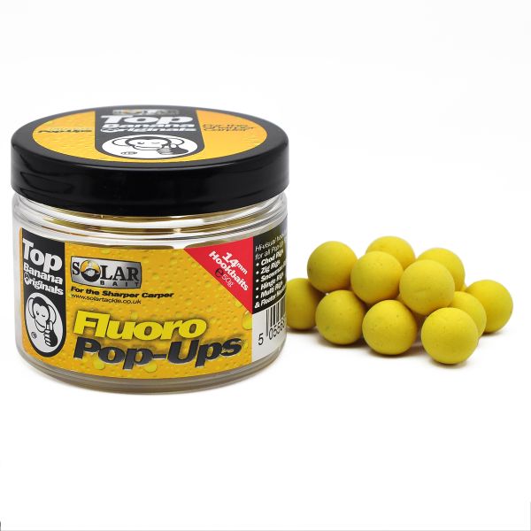 Бойлы Solar Pop-Ups Fluoro - 50 г - Ø14 мм - Top Banana