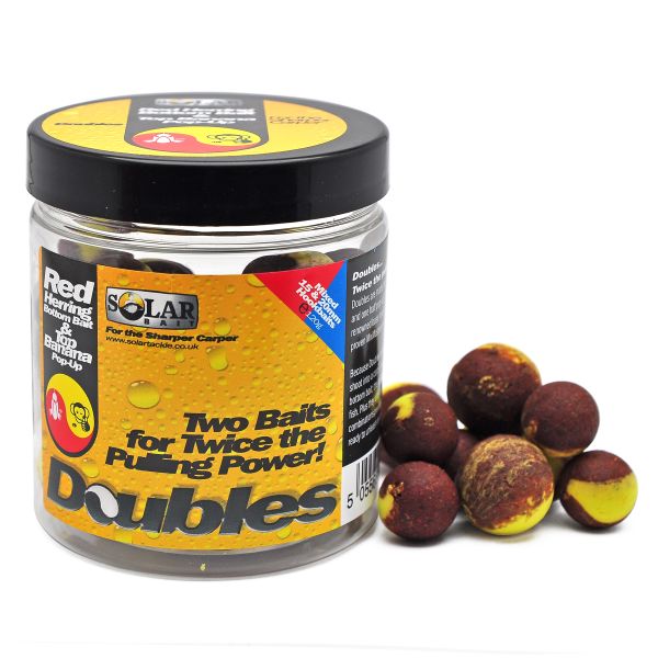 Бойли Solar Wafters - New Doubles Red Herring+Top Banana - 120 г - Ø16&20 мм