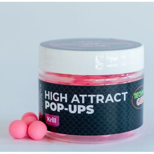 Бойлы Технокарп Pop Up - Плавающие - 25 г - Krill