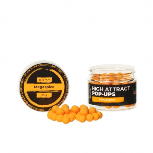 Бойли Технокарп Pop Up - Плаваючі - 25 г - Megaspice