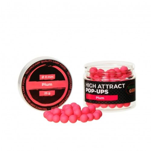 Бойли Технокарп Pop Up - Плаваючі - 25 г - Plum Royale