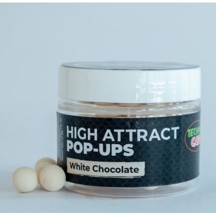 Бойли Технокарп Pop Up - Плаваючі - 25 г - White Chocolate