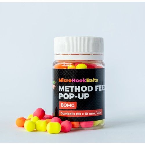 Бойлы Технокарп Pop Up - Плавающие - Ø8-12 мм - Method Feeder BOMG