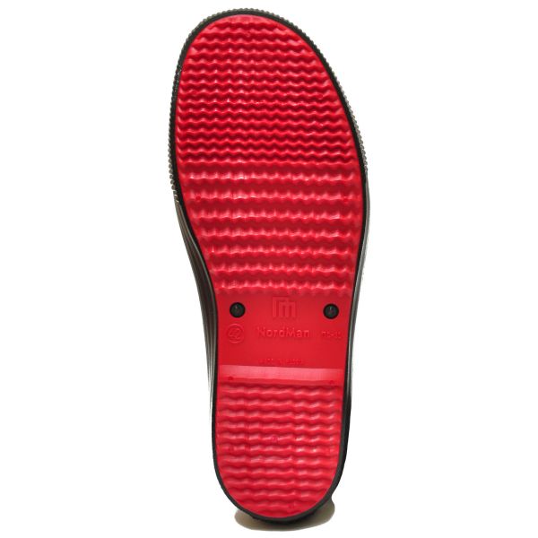 Ботинки Nordman Beat резиновые мужские (ПС 30) - Черно-красный