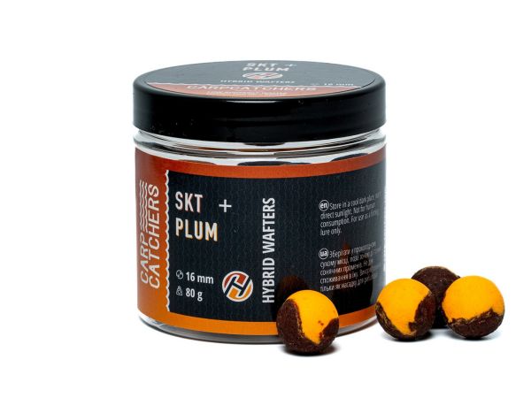 Бойлы Carp Catchers Hybrid Wafters - SKT&Plum - Ø16 мм