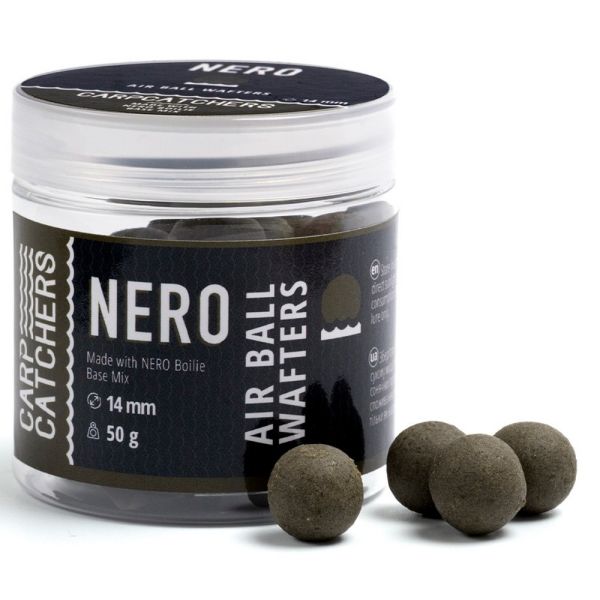 Бойли насадочні Carp Catchers Air Ball Wafters NERO