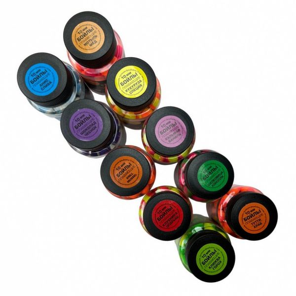 Бойли Dolphin - Плаваючі - Ø10 мм - 40 г - Кукурудза/Спеція