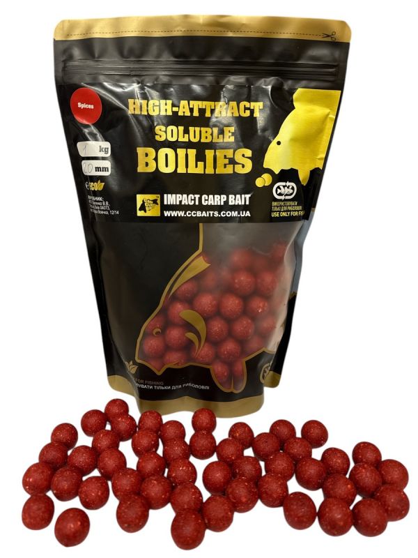 Бойли CCBaits Economic Soluble High-Attract - Димові - Розчинні - Spices (Спеції)