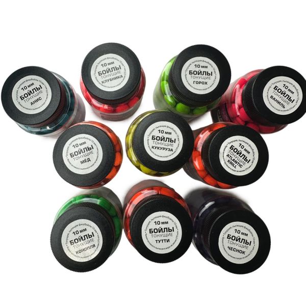 Бойли Dolphin - Тонучі - Що пилять - Ø10 мм - 80 г - Горох