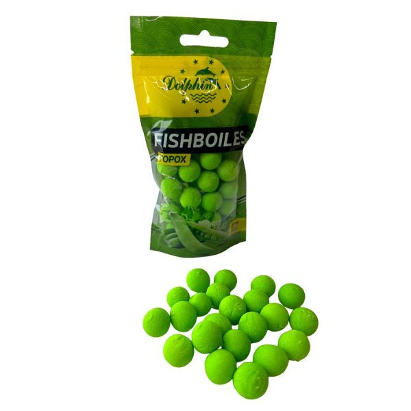 Бойли Dolphin, що тонуть та пилять - Ø16 мм - 100 г - Горох