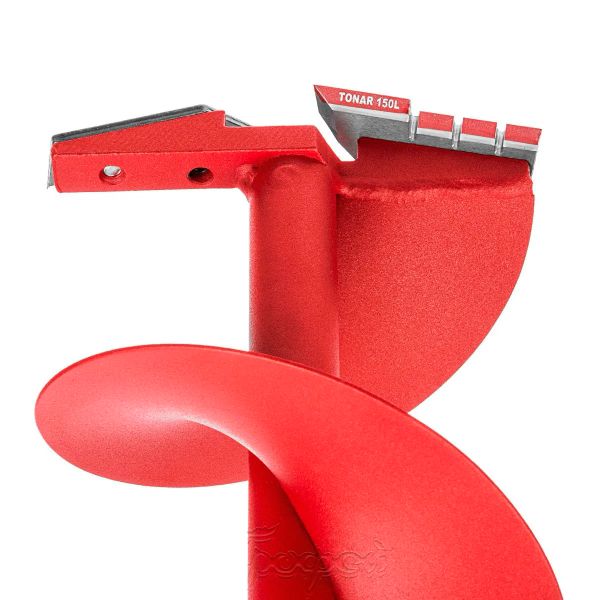 Льодобур Тонар BURAN 150L (ліве обертання, цільнотягнутий шнек)