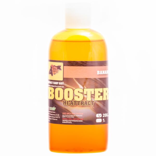 Бустер для підгодовування Carp Classic Baits High-Attract - 200 мл - Banana/Банан