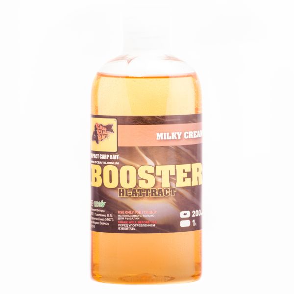Бустер для підгодовування Carp Classic Baits High-Attract - 200 мл - Milky Cream/Молочний крем