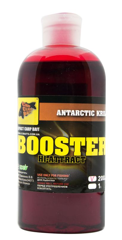 Бустер для прикормок CCBaits High-Attract - 200 мл - Antarctic Krill (Антарктический Криль)