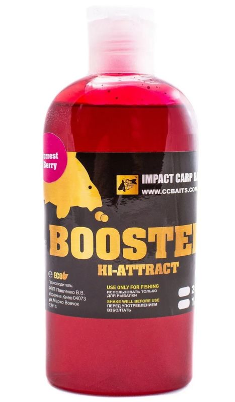 Бустер для підгодовування CCBaits High-Attract - 200 мл - Forrest Berry (Лісові ягоди)