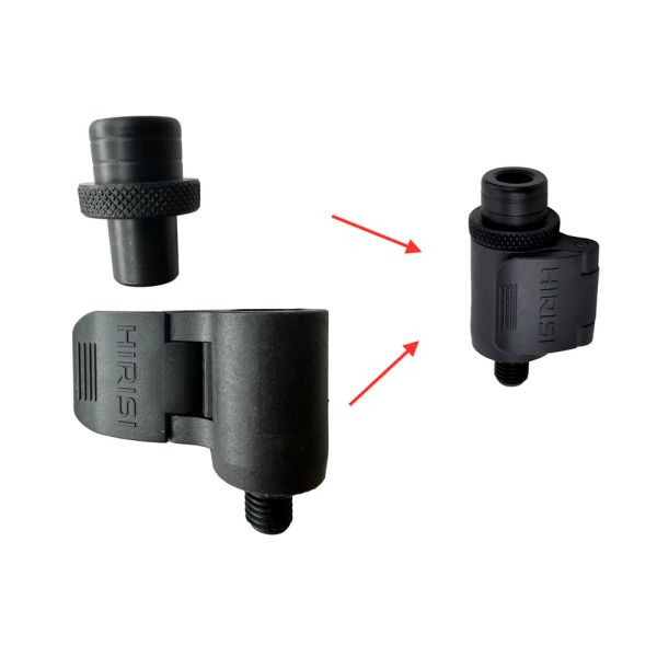 Швидкознімний адаптер HIRISI під сигналізатор - AQ211 - Чорний - Метал