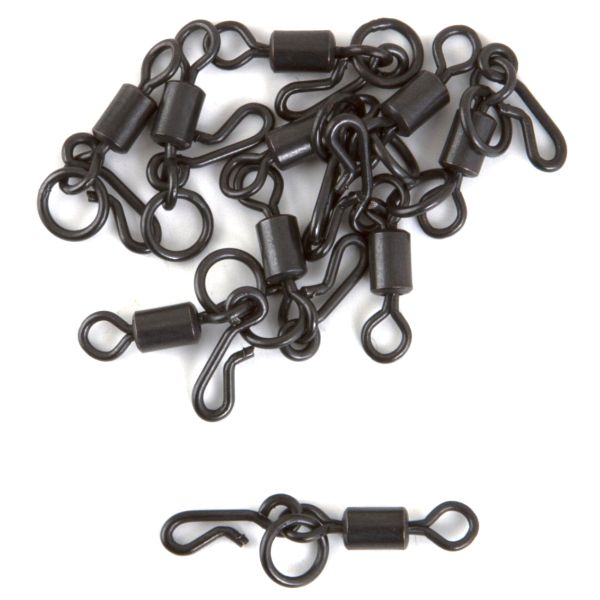 Вертлюг быстросъемный Fox EDGES Kwik Change Inline Swivels - Размер 7 - 8 шт/уп