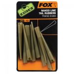 Конус для безопасной клипсы Fox EDGES Power Grip Naked Line Tail Rub - Trans Khaki - 10 шт/уп