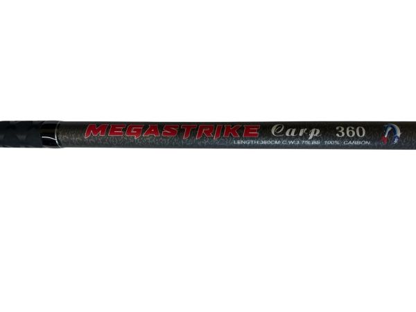 Карповое удилище Megastrike Carp - Телескопическое - Карбон - 3,6 м