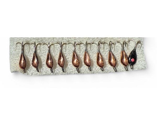 Мормышка Чертик АИР - Паяный - Медь - 10 шт/уп