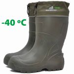 Сапоги Nordman Classic Pro -40 ºС с флисовым вкладышем - Оливковые