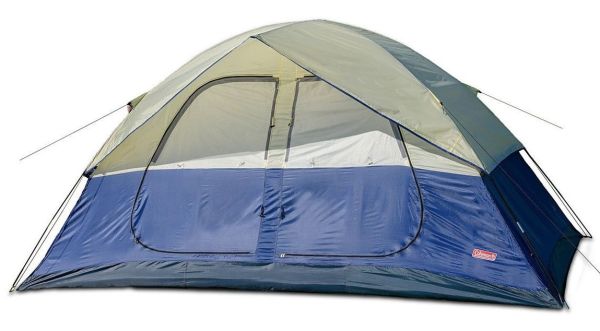 Намет 6-ти місцевий Coleman 1500 с тамбуром і тентом (Польща)