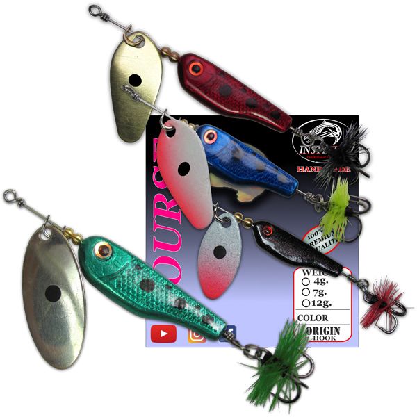 Набір блешень Інстинкт - Course - 10 шт.