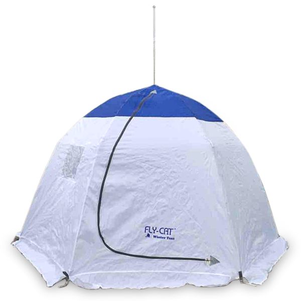 Палатка зимняя Fly Cat Winner Tent - Sfera - 280x240x165 см - Бело-синяя
