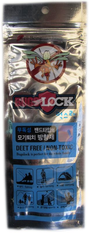 Браслет від комарів Bugs Lock