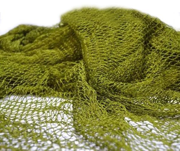 Дель капроновая рыболовная - Узловая - Кукла рыболовная - 187*3 (1,2 мм) - Ячейка 55 мм - Высота 250 ячеек