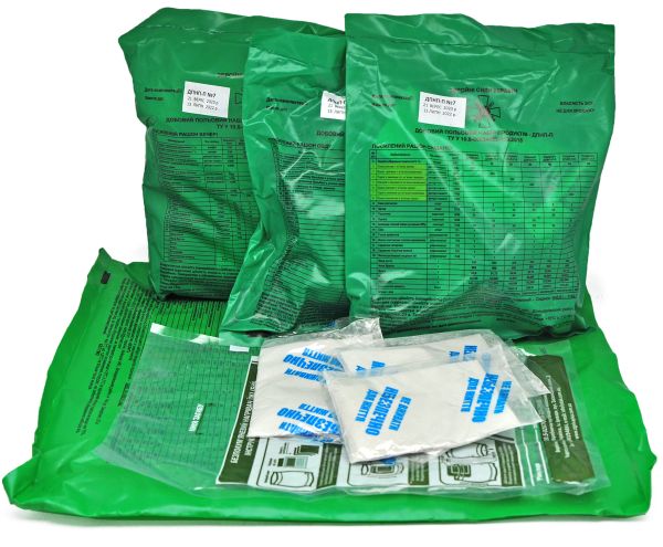 Сухий пайок ДПНП-П - на добу, посилений, з підігрівачем