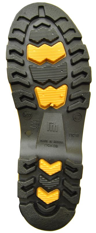 Чоботи утеплені силіконові з манжетом ПС 15-1С - Камуфляж