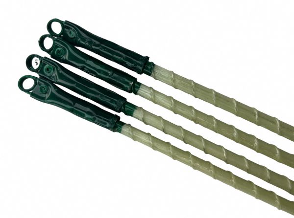 Дуги на паук для рыбалки - 1,5x1,5 метра - Диаметр 8 мм - С крестовиной - Стеклопластик - Белый