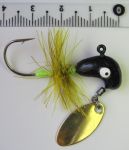 Джиг-головка Инстинкт "Кобылка с гривой" и лепестком №1 - 7,3 г - 40 мм