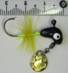 Джиг-головка Инстинкт "Кобылка с гривой" и лепестком №11 - 4,3 г - 32 мм