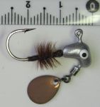 Джиг-головка Инстинкт "Кобылка с гривой" и лепестком №18 - 2 г - 26 мм