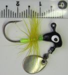 Джиг-головка Инстинкт "Кобылка с гривой" и лепестком №21 - 1,7 г - 26 мм