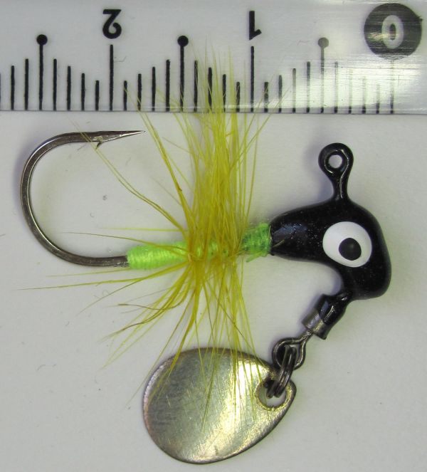 Джиг-головка Інстинкт "Кобилка з гривою" та пелюсткою №21 - 1,7 г - 26 мм