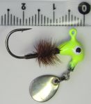 Джиг-головка Инстинкт "Кобылка с гривой" и лепестком №22 - 1,7 г - 26 мм