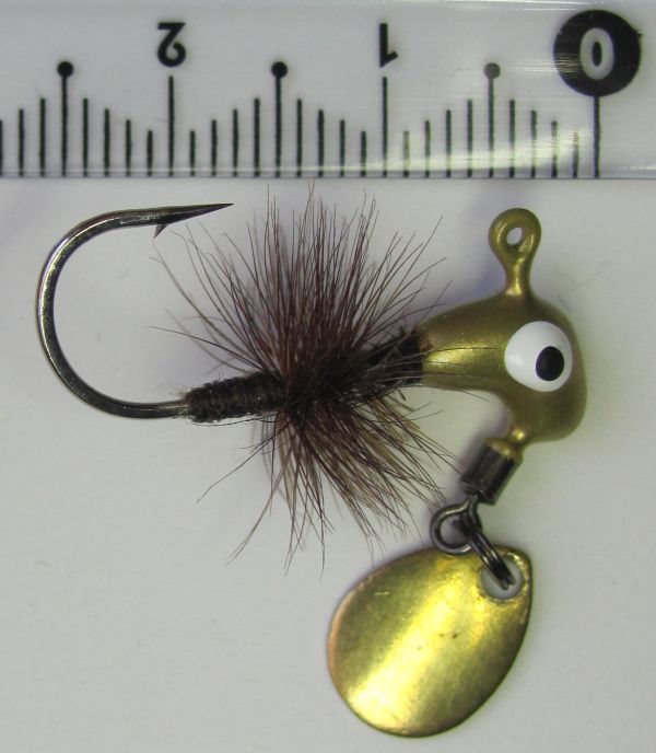 Джиг-головка Инстинкт "Кобылка с гривой" и лепестком №25 - 1,7 г - 26 мм