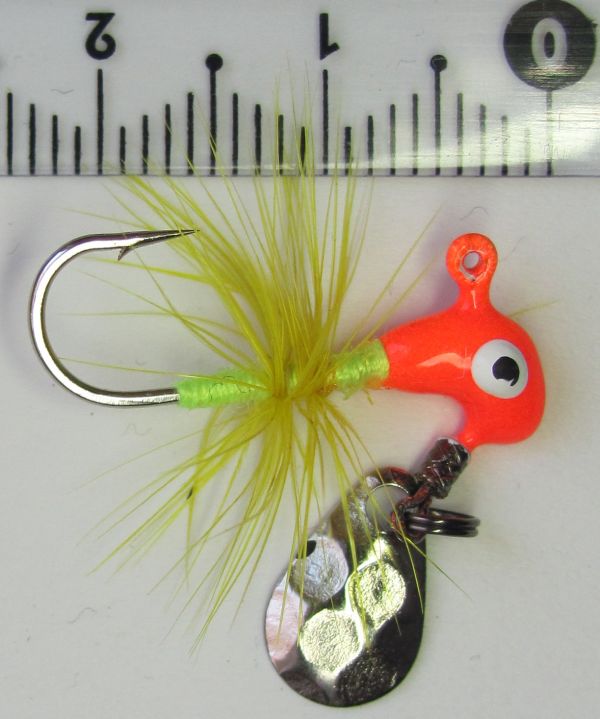 Джиг-головка Інстинкт "Кобилка з гривою" та пелюсткою №29 - 1,2 г - 23 мм