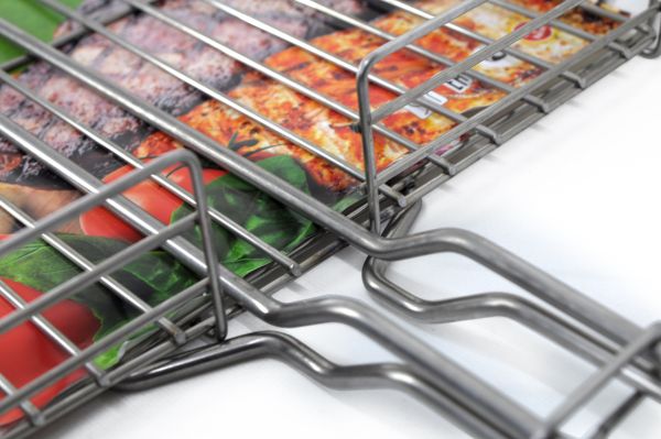 Решітка Барбекю Grand Picnic нержавейка 390x350 мм