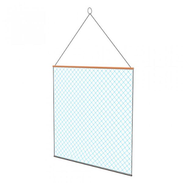 Екран рибальський готовий 1х1,2 м - вічко Ø30 мм