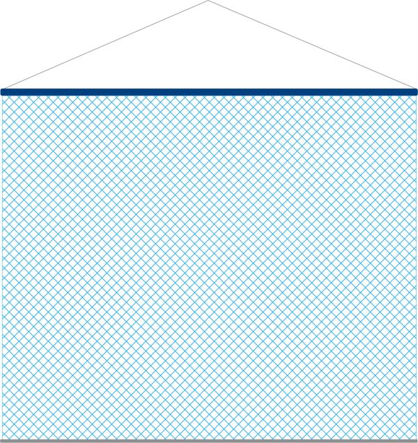 Екран рибальський готовий 1x1,2 м