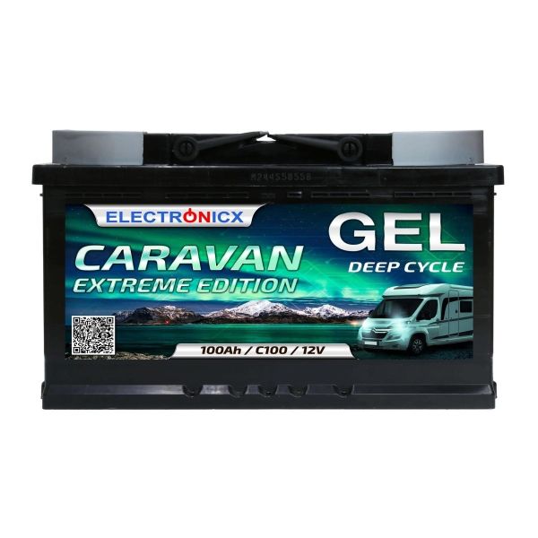 Аккумулятор гелевый Electronicx Caravan Extreme Edition Gel 100 (С100) 100Ah 12V