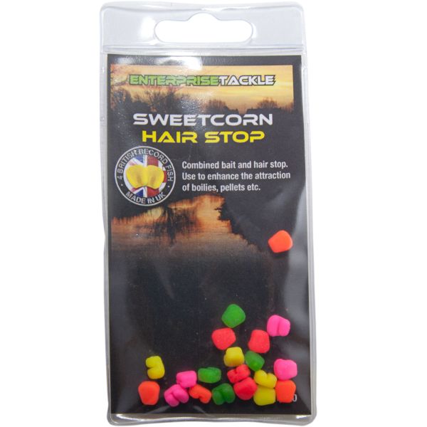 Стопора для бойлів Enterprise - Штучна кукурудза - Sweetcorn Hair Stop - Mixed Fluoro Colours - Mini