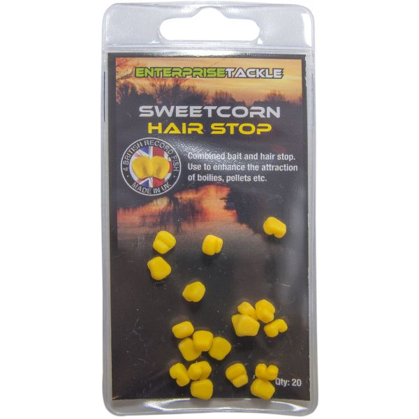 Стопора для бойлів Enterprise - Штучна кукурудза - Sweetcorn Hair Stop - Yellow - Mini